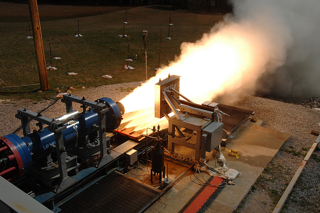 SLS rocket booster March, 2012